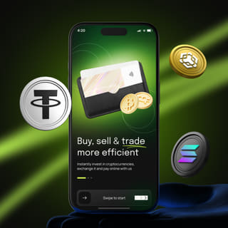 Interfaccia di trading Prisma Barattaggio visualizzata su un dispositivo mobile